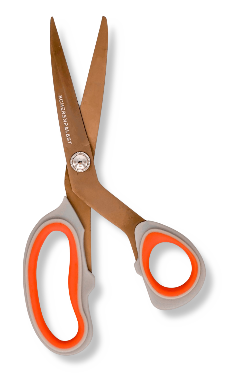 Schere 21 cm (kupfer-rot)