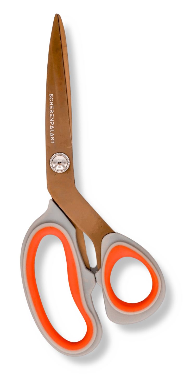 Schere 21 cm (kupfer-rot)