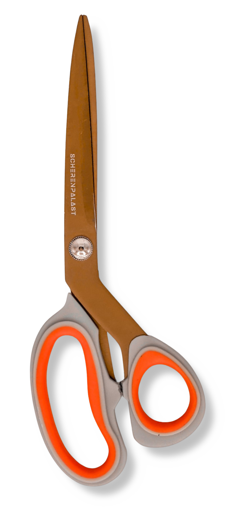 Schere 23,5 cm (kupfer-rot)
